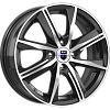 КиК Арнар 6.0/R15 4*100 ET50 d60,1 алмаз черный
