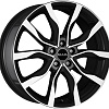 MAK Highlands 9,5x21 5/120 ET49 d-72,6 Black Mirror (F9521HIBM49IRR)